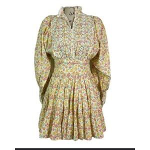 BYTIMO Embroidered Mini Dress Size Medium